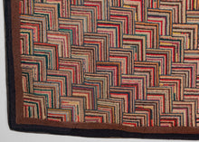 Antique Hooked Rug - 5'10 x 6'3