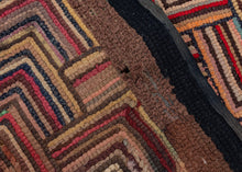 Antique Hooked Rug - 5'10 x 6'3