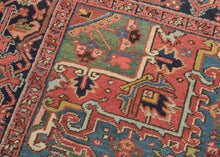 Antique Heriz Rug - 8'8 x 10'