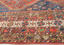 Vibrant Khamseh Rug - 7’ x 10’1