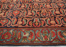 Vintage Malayer "Hands" Rug - 4’10 x 6'6