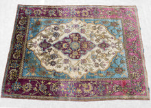 Antique Silk Rug - 2’7 x 3’3