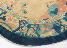 Oval Chinese Deco Rug - 5’1 x 7’9