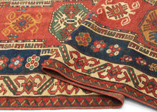 Antique Kazak Runner - 3' x 16'2