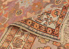 Antique Bakshaish Pastel rug naivete