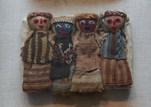 Chancay-Style Burial Dolls in Shadow Box - 1'1 x 2'1 x 2"