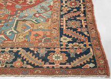 Antique Heriz Rug - 9’2 x 11’7