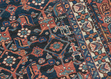 Blue Afshar Rug - 5’1 x 7’