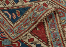 Late 19th Century Kuba Soumak Rug - 1’8 x 2’
