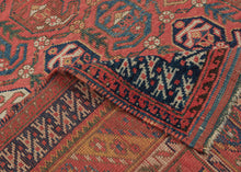 Antique Aqta Afshar Rug - 4’2 x 6’2