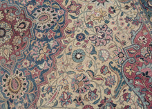 This exquisite antique Tehrani rug exemplifies the refinement and artistry of one of region’s most distinguished weaving centers. These carpets, woven in the late 19th and early 20th centuries, are celebrated for their intricate drawing, sophisticated color palettes, and masterful execution and this example embodies those qualities in full.