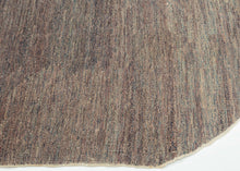 Oval Chinese Rug with Recycled Yarn - 4’1 x 6'10