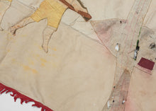 Worn Asafo Flag - 2'9 x 4'11