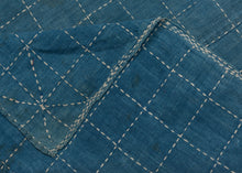 Furoshiki (wrapping cloth) with Sashiko Embroidery - 4' x 4'7