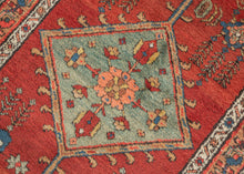 Hearty Heriz Runner - 2'10 x 14'