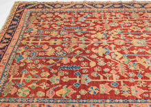 bright heriz rug
