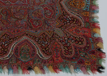 Antique Kashmir Shawl - 6'5 x 6'5