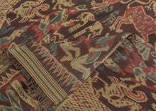 Sumbanese Hinggi Funerary Ikat Textile - 4'2 x 9'6