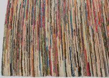 Vintage Moroccan Rag Rug - 3'4 x 6'