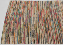 Vintage Moroccan Rag Rug - 3'4 x 6'