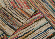Vintage Moroccan Rag Rug - 3'4 x 6'