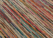 Vintage Moroccan Rag Rug - 3'4 x 6'