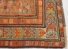 Antique Kuba Prayer Rug - 3' x 4'4