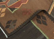 Mid Century Kars Kilim - 7'9 x 10'6