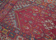 Antique Moroccan Rabat Rug - 5'8 x 11'10