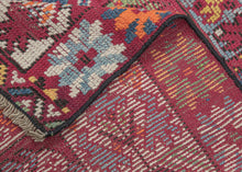Antique Moroccan Rabat Rug - 5'8 x 11'10