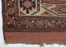 Antique Kurdish Runner - 3'8 x 11'2