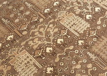 Vintage Bid Majnoun Rug - 6'6 x 10'1