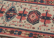 Antique Kagizman Kilim - 4'6 x 11'9