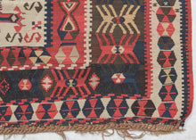 Antique Kagizman Kilim - 4'6 x 11'9