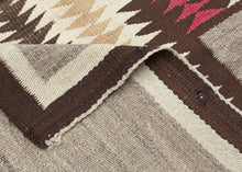 Architectonic Navajo Rug - 3'8 x 4'11