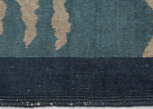 Boat Scene Chinese Deco Rug - 2'4 x 5'