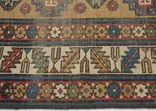 Antique Kazak Rug - 4' x 5'7