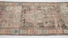 Antique Caucasian Akstafa Rug - 3'6 x 8'10