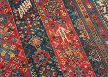Late 19th Century Shekarlu Qashqa'i Rug - 6' x 8'5