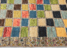 Checkered Contemporary Gabbeh - 3'3 x 6'