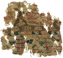 5th-7th Century Coptic Textile Fragment - 8" x 7"