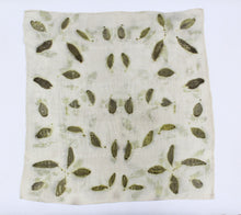 Eucalyptus In Fall 22" x 22" Silk Scarf - Nelise Nasheida