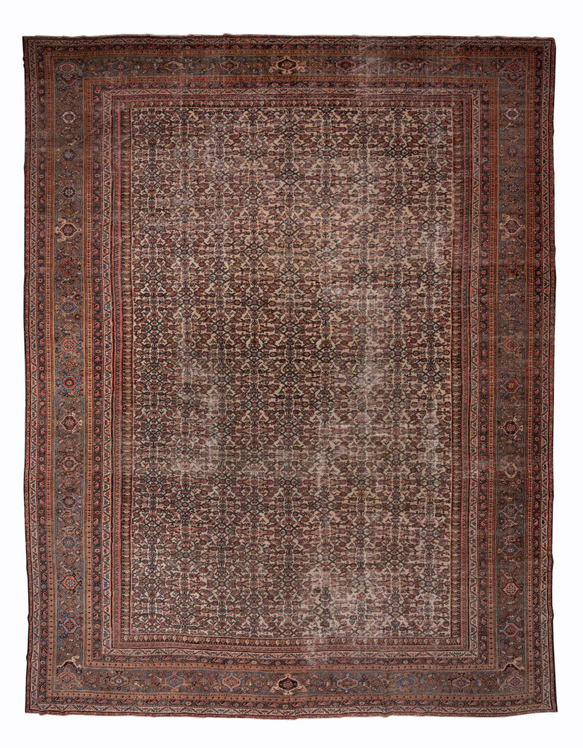 Oversized Ivory Mahal Rug - 13'1 x 18'