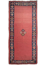 Very large antique kilim provenance