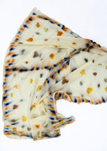 Rorschach Onion - Nelise Nasheida Silk Scarf  - 35" x 35"