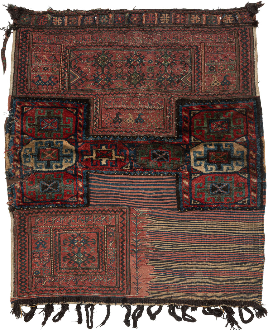 mixed technique Bahtiari bag