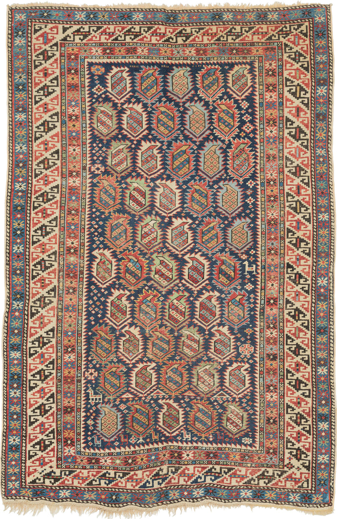 shirvan marasali It features all over design of rows of 