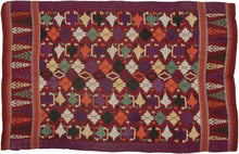 Mid Century Balinese Weft Brocade - 2’8 x 4’2