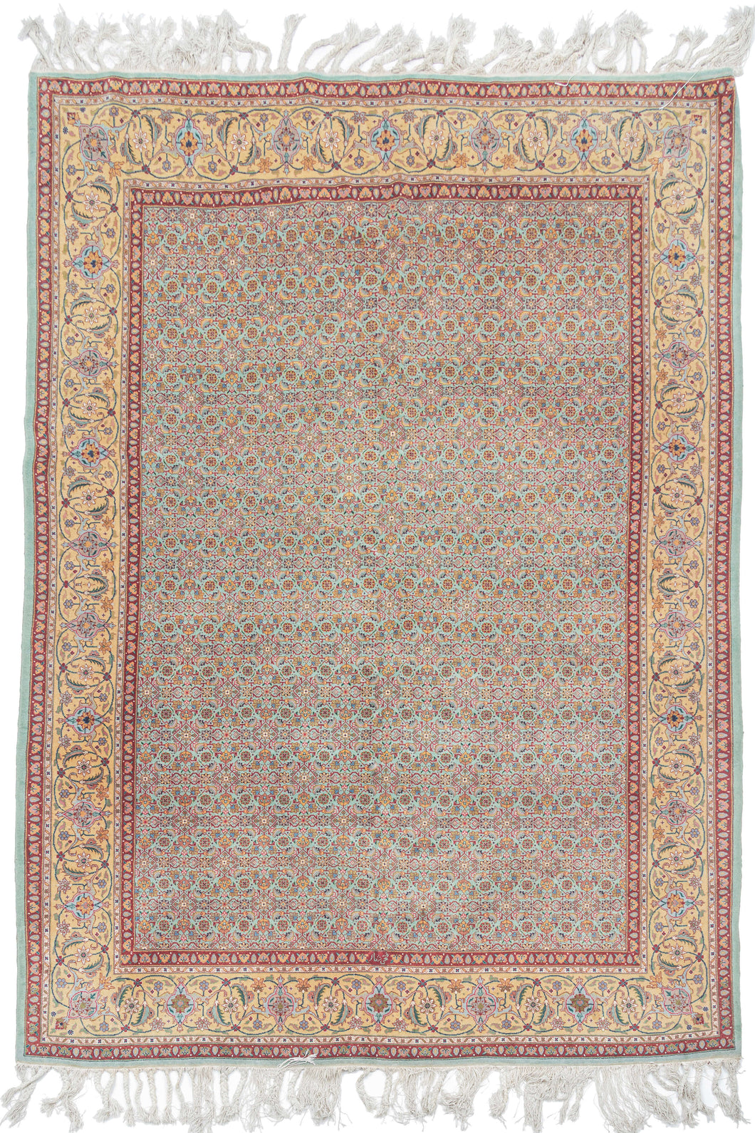 Vintage Tabriz Rug - 6'9 x 9'5