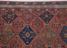 Antique Afshar Rug - 5' x 6'6